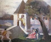 Marie Laurencin Charming prince coming oil painting reproduction